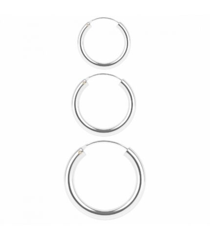 Aro Plata Liso 3mm Grosor